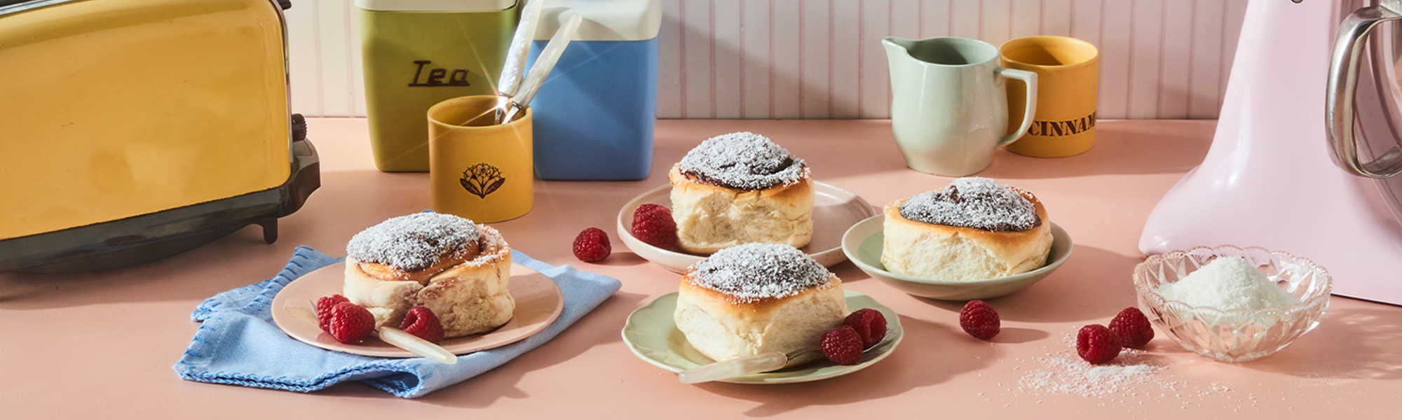 NEW Lamington Scroll at Bakers Delight 